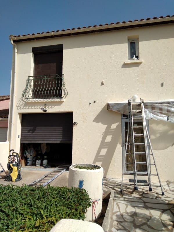 Nettoyage façade et terrasse